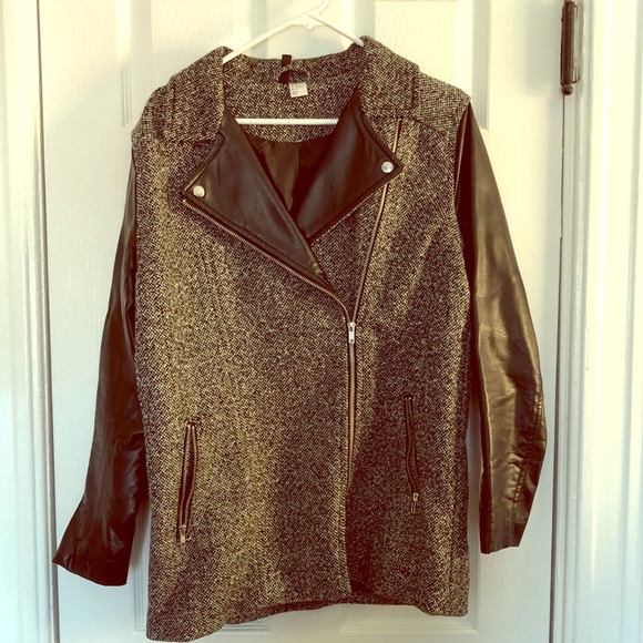 H&M Jackets & Blazers - h&m mixed media coat